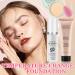 Color Changing Full Coverage Liquid Foundation Makeup Set with Lightweight Loose Setting Face Powder and Makeup Sponge Moisturizing BB Cream Non-greasy Flawless Concealer for All Skin Types - Buy Online on GoSupps.com