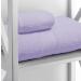 GLAMBURG 6 Piece 100% Combed Cotton Towel Set - Ultra Soft Luxury Hotel Quality - Purple - 600 GSM - Buy Online on GoSupps.com