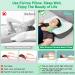 Elviros Cervical Memory Foam Neck Pillow - Contour Orthopedic Pillows for Side, Back, and Stomach Sleepers - Adjustable Ergonomic Bed Pillow for Pain Relief - CertiPUR-US Certified - Dark Grey, Queen Size 23.6*15.2*3.9 - Buy Online on GoSupps.com