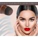 Meyrrish Eyebrow Powder Kit - Waterproof, Long Lasting, Natural/Medium Shade - Shape, Color, and Define Brows with Eyebrow Stencil - Easy to Use Hairline Shadow Powder - Buy Online on GoSupps.com