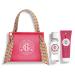 Roger & Gallet | Travel Pouch Travel Set | Includes 1 oz Fragrance Water 1.6 oz Body Lotion & Limited Edition Travel Pouch | All Natural Body Care (Red Ginger | Gingembre Rouge) Travel Pouch - Red Ginger