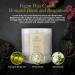 Magma London Bouquet Blanc and Bergamot Vegan Wax Candle - 50 Hours Burn Time | Long Lasting Fragrance - 38cl - Buy Online on GoSupps.com