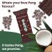 Peng Roasted Chickpeas Snack (6 x 30g) - Coconut Flavor | High Protein Plant-Based Double Roasted Snack - Buy Online on GoSupps.com