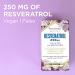Reserveage Resveratrol 250 mg Antioxidant Supplement - 60 Capsules for Anti-Aging & Wellness - Buy Online on GoSupps.com