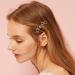 HINZIC 6Pcs Vintage Cluster Star Hair Pin Set - Gold and Silver Barrettes for Women and Girls - Great Valentine's Day Gift - Buy Online on GoSupps.com