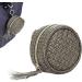 Bexdug PU Leather Pacifier Cover with Clip | Diaper Bag Binky Holder for Boys & Girls | Dark Brown Zipper Pouch for Young Kids - Buy Online on GoSupps.com