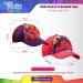 DreamWorks Girls' Trolls 2-Pack Poppy Baseball Caps, Curved Brim Strap Back Hats (4-7) Pink/Purple - Ages 4-7 - Buy Online on GoSupps.com