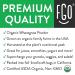FGO Organic Wheat Grass Powder 16oz - Grown in USA | 100% Whole Leaf | Resealable Bag - Buy Online on GoSupps.com