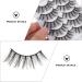 Housoutil 1 Box Fake Eyelashes Artificial False Eyelash Dappen Dishes for Acrylic Lash Extensions 5d False Eyelashes Crisscross False Lashes Faux Wispy Eyelashes Soft Fiber Dense Extend 3d - Buy Online on GoSupps.com