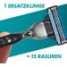 Buy Gillette Mach3 Wet Razor for Men | Triple Blade + 6 Razor Blades - Perfect Gift! | International Shipping Available - Buy Online on GoSupps.com