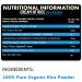 NXT Nutrition Cream of Rice 2kg - 80 Servings | Unflavoured Gluten-Free Rice Cereal - Buy Online on GoSupps.com