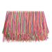 AWAYTR 10 Yards Sewing Fringe Trim - 6in Wide Tassel for DIY Craft Clothing and Dress Decoration (Rainbow, 6 Inches Wide) Rainbow 6 Inches Wide