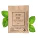 Zero Waste up to 6 Month Supply Organic Vegan Fluoride Free Tooth Powder Peppermint Flavor- Ships Without Any Plastic Packaging I Natural Whitening I Stronger Teeth