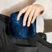 Green Galaxy Starry Sky Sanitary Napkin Storage Bag - Large Capacity Menstrual Cup Pouch & Makeup Organizer - Buy Online on GoSupps.com