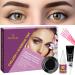 AYASAL Eyelash and Eyebrow Coloring Kit - Professional Semi-Permanent 2-in-1 Color Kit - Lasts 6 Weeks - Salon & Home Use (Black) - Buy Online on GoSupps.com