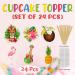 Seyal Aloha CupCake Topper Seyal Aloha Cupcake Topper - Buy Online on GoSupps.com