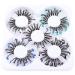 Glitter Lashes Christmas 5 Styles Mixed False Eyelashes - Dramatic Glitter Colored Faux Mink Strip Lashes Pack - Buy Online on GoSupps.com