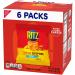 RITZ Cheese Crispers Cheddar Chips 0.75 oz Snack Packs - School Lunch Box Snacks (Pack of 24) - Buy Online on GoSupps.com