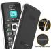 Easyfone T200 GSM Senior Cell Phone - 1.8 inch Large Button Mobile with SOS & Charging Station | No Contract Black 2G - Buy Online on GoSupps.com