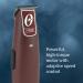 Oster Professional Cordless Hair Trimmer Set - Burgundy 7 Piece with Ergonomic Design & Rechargeable Battery - Buy Online on GoSupps.com