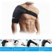 IPOW Adjustable Neoprene Shoulder Support Strap - Unisex Stability Bandage for Arthritic Shoulders & Luxation - Fits Left & Right - Buy Online on GoSupps.com