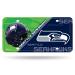 Rico Industries NFL Seattle Seahawks Unisex Seattle Seahawks license plate Metalsetle Seahawks license plate metal team color standard size