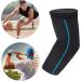 VOCOSTE Elbow Pads - Breathable Elbow Protection Brace for Sports | M Size Blue for Men & Women - Buy Online on GoSupps.com
