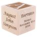 Personalized Baby Baptism/Dedication/Christening Wood Block, Choose from 3 Sizes, Baptism Gift for Boy, Girl, Baby Dedication Gifts, Unique Baptism Gifts, Yazidism, Sikhism (3") 3" Natural