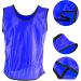 DALLX Sports Scrimmage Mesh Team Practice Vests - Blue Medium | Youth & Adult Soccer Volleyball Pinnies Jerseys - Buy Online on GoSupps.com