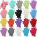 40 Pieces Exfoliating Gloves Smooth Skin Exfoliator for Body Dead Skin Remover for Body Shower Gloves Body Scrub Gloves Exfoliating Body Scrubber Bath Gloves with Hang Loop for Women Men  20 Colors