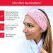 Pop Mask Pink Spa Headband | Soft Adjustable Microfiber for Skincare | Super Absorbent & Gentle on Sensitive Skin - Buy Online on GoSupps.com