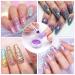 24 Colors Glitter Set for Nail Art | Premium Glitter Powder & Sequins for DIY Nail Design | Includes Brush - Perfect for Face & Body Makeup - Buy Online on GoSupps.com