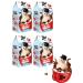 Wawi Oh Wow Chocolate Melting Snowman filled with milk chocolate chips and mini marshmallows 75 gr x 4