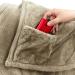 HMLTD Electrically Heated Ceiling Blanket - Plush & Soft Warming Throw for Back Legs Waist | Ideal for Bedroom & Dormitory Use - Buy Online on GoSupps.com