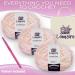 Lomaire Chunky Yarn Blanket Crochet Kit - 3.3LB Chenille Yarn, 8mm Crochet Hook, Cotton Tote Bag - Knitting & Crochet Supplies in Pink Coffee Mushroom - Buy Online on GoSupps.com