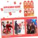 ABOOFAN 96 pcs Child Paper Cartoon Wallet Bag Money Bag Chinese Style Kids Wallet Lai Si Feng Festive red envelopes red Wallet Piggy Bank Three-Dimensional New Year Kids Purse aldult - Buy Online on GoSupps.com