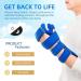 Resting Hand Splint for Stroke Recovery | Finger Support Brace for Carpal Tunnel Arthritis & Tendinitis Left Hand - Buy Online on GoSupps.com