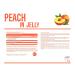 All-Nutrition Low-Calorie Fruit Jelly - Sweet Dessert with Large Peach Pieces for Muscle Building - 1000g Pack - Buy Online on GoSupps.com