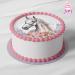 J & M Deco Edible Cake Toppers - Horse Rabbit Motif - Fondant Birthday Cake Decoration - 20 cm Dining Paper Decor for Any Celebration - Buy Online on GoSupps.com