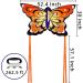 JOYIN 2 Pack Giant Butterfly Kite Set - Yellow and Blue - Easy to Fly - Large Kites for Kids and Adults - Perfect for Outdoor Games - Includes 262.5 ft Kite String - Buy Online on GoSupps.com