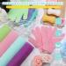 8 Piece Shower Gloves & Exfoliating Towel Set - Body Scrubber for Men & Women - Buy Online on GoSupps.com