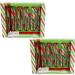 2x Candy Canes Bonds Peppermint for Christmas 12pk | Christmas Candy Canes Sweets Gift | Candy Cane Stockings | Sweets Bulk | Christmas Tree Decorations | Gingerbread House Kit | 144g - Buy Online on GoSupps.com