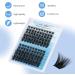 GEMERRY Cluster Lashes D Curl 8-16 Mix - 120pcs Mega Volume Ribbon Eyelash Extensions - Buy Online on GoSupps.com