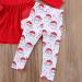 Xumplo Toddler Baby Girl Christmas Santa Elk Romper | 3-4 Years | Winter Cotton Outfit - Buy Online on GoSupps.com