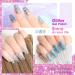 GELLEN Glitter Gel Nail Polish Set - 6 Trendy Diamond Shine Colors for Salon-Quality DIY Manicures - Buy Online on GoSupps.com