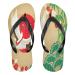 Mnsruu Crane Pine Bamboo Plum Blossom Flip Flops Flip Sandals Home Slippers Hotel Spa Bedroom Travel XS for Men Women