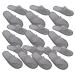 Healvian 20PCs Hotelslipper disposable slipper disposable hotel shoes guest hand shoes unisex guest slippers slippers guests for hotel spa at home guests shoe size