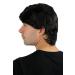 WIG ME UP GFW355A-2 Men's Black Short Hair Wig - Stylish Straight Parting for All Occasions - Buy Online on GoSupps.com