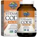 Garden of Life Vitamin B Complex 120 Vegan Capsules and Vitamin Code Raw Iron 30 Count Capsules Bundle - Buy Online on GoSupps.com