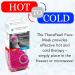 TheraPearl Eye Mask - Hot Cold Therapy with Flexible Gel Beads | Pink - Buy Online on GoSupps.com